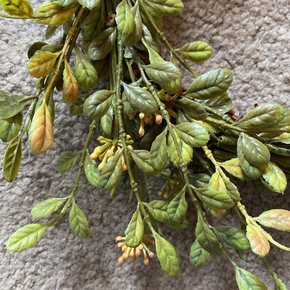 5 1/2 inch Eucalyptus Wreath - Picture 2 of 4